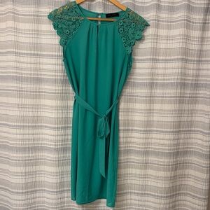 Womens Boutique Green Dress